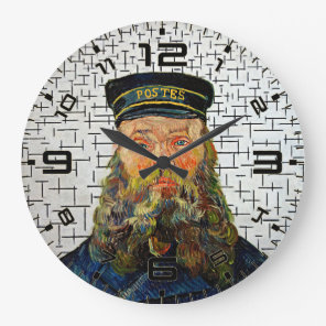 Van Gogh x Mondrian Art Fusion Wall Clock