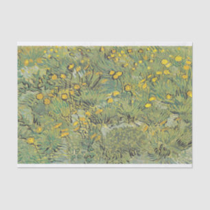 Van Gogh Yellow Meadow - Classic Floral Art Tissue Paper
