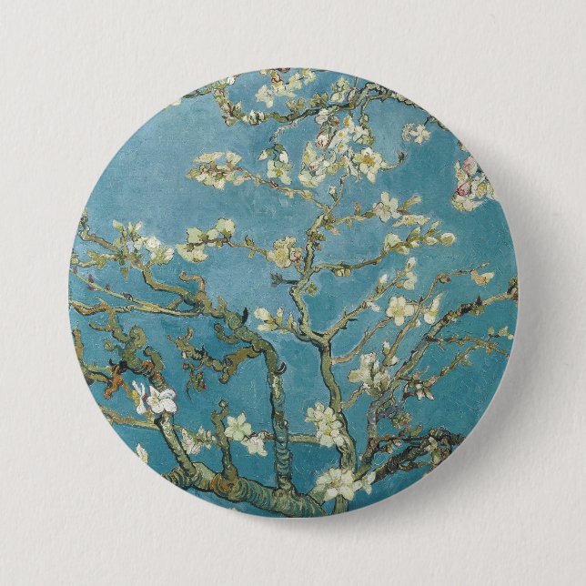 Van Gogh's Almond Blossom Button (Front)