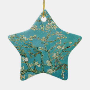 Van gogh's Almond Blossom Ceramic Ornament