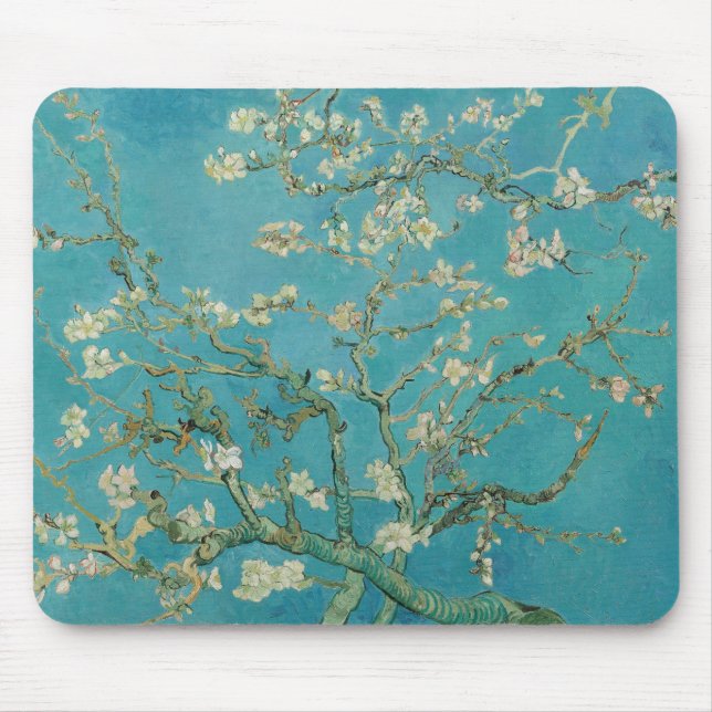 Van gogh's Almond Blossom Mouse Pad (Front)