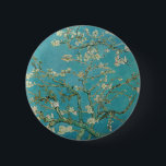 Van gogh's Almond Blossom Pinback Button<br><div class="desc">Van gogh's masterpiece Almond Blossom
Please visit our store for other matching items.</div>