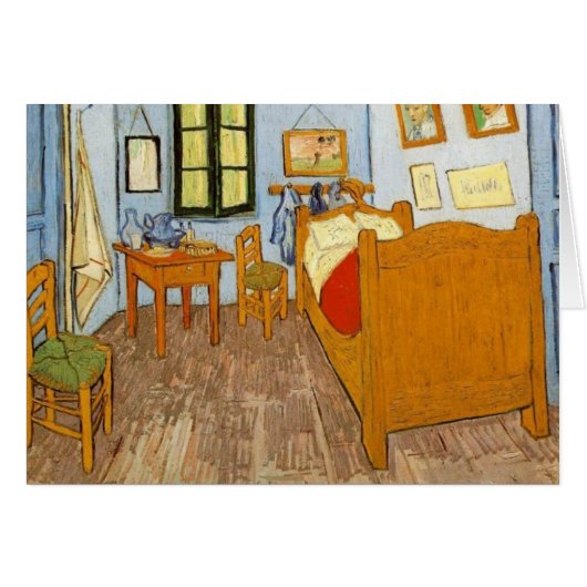 Van Gogh's Bedroom Cards (Front Horizontal)