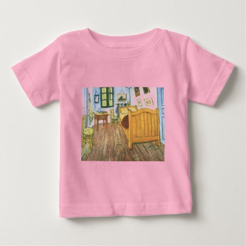 Van Goghs Bedroom in Arles Baby T_Shirt