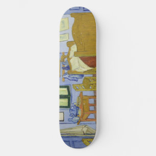 Van Gogh's Bedroom in Arles by Vincent Van Gogh Skateboard Deck