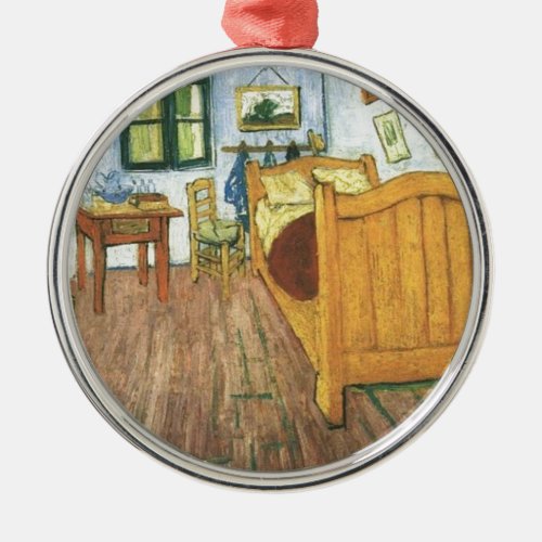 Van Goghs Bedroom in Arles Metal Ornament