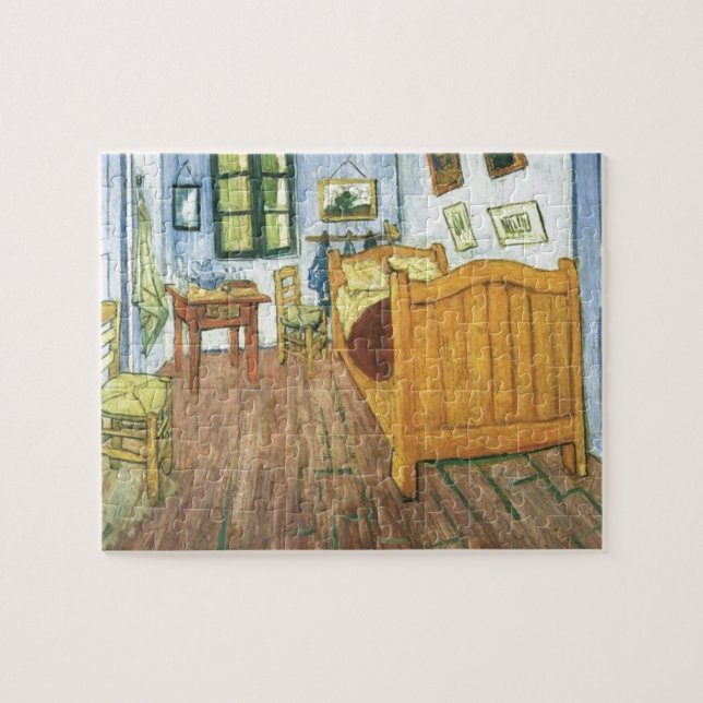 Van Gogh's Bedroom in Arles Painting Art Jigsaw Puzzle (Horizontal)