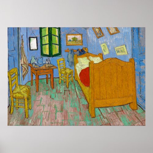 Van Goghs Bedroom in Arles Painting Art Poster