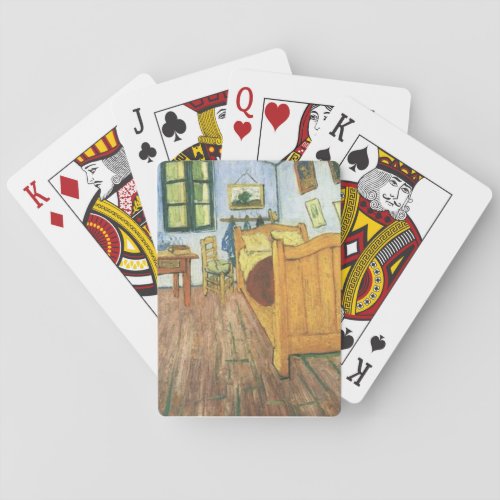 Van Goghs Bedroom in Arles Poker Cards