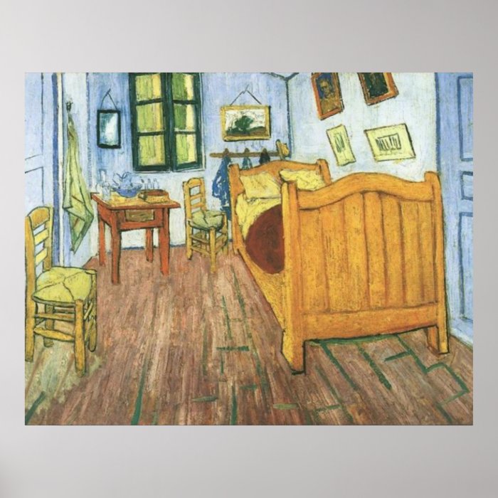 Van Gogh's Bedroom in Arles Poster