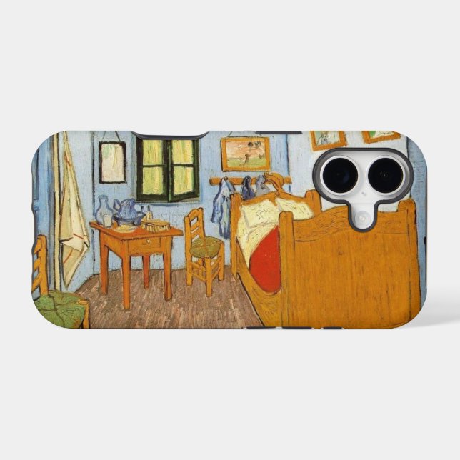 Van Gogh's Bedroom iPhone Case (Back Horizontal)
