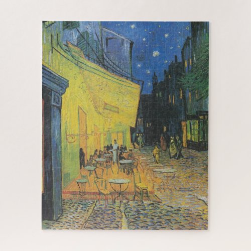 Van goghs Cafe Terrace At Night Jigsaw Puzzle