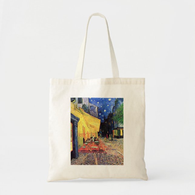 Van Gogh's Cafe Terrace Budget Tote (Front)