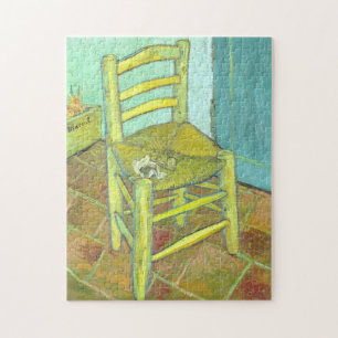 Van Gogh's Chair - Vincent van Gogh Jigsaw Puzzle