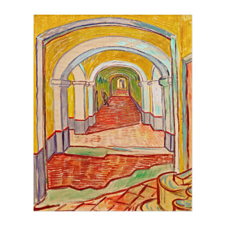 Van Gogh's Corridor: Serenity in Every Detail Acrylic Print