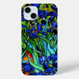 Van Gogh&#39;s famous painting, Irises, iPhone 15 Plus Case