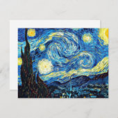 Van Gogh's famous painting, Starry Night (Front/Back)