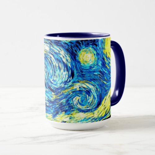 Van Goghs famous painting Starry Night Mug