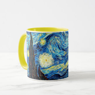 Van Gogh's famous painting, Starry Night Mug