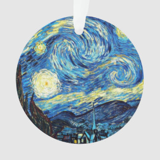 Van Gogh's famous painting, Starry Night Ornament