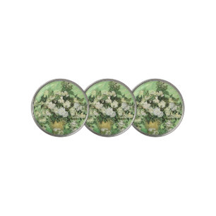Van Gogh's Flowers in Vase Golf Ball Marker