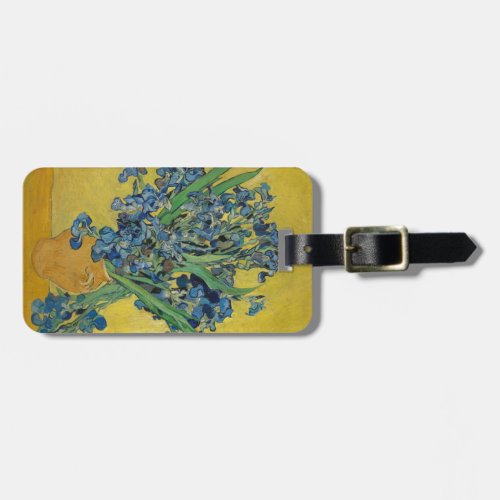 Van Goghs Iris Luggage Tag