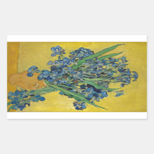 Van Gogh's Iris Rectangular Sticker