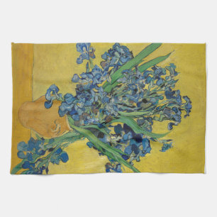 Van Gogh's Iris Towel