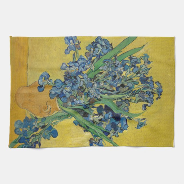 Van Gogh's Iris Towel (Horizontal)