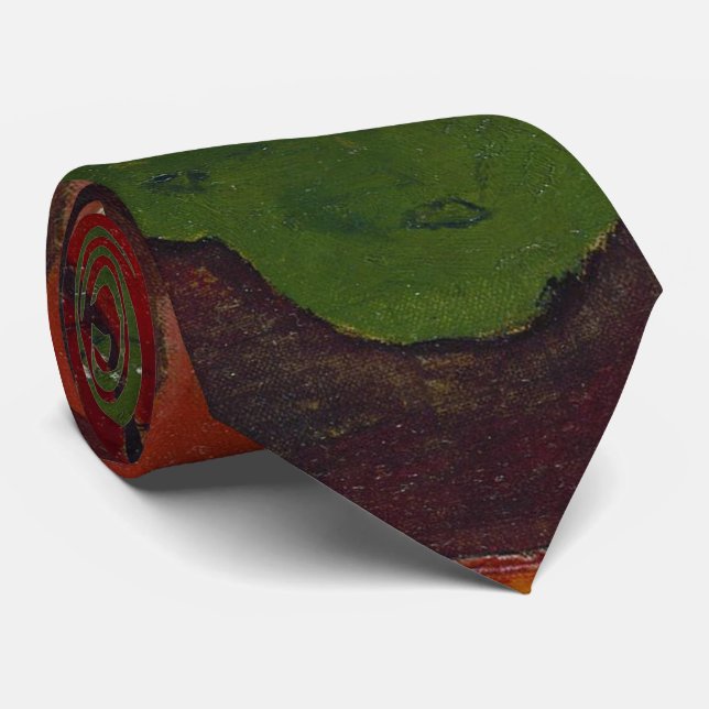 Van Gogh's Japonaiserie after Hiroshige Tie (Rolled)