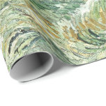 Van Gogh's Landscape from Saint-Rémy Wrapping Paper<br><div class="desc">Van Gogh's Landscape from Saint-Rémy is a captivating painting created by the renowned Dutch artist Vincent van Gogh during his stay at the Saint-Paul-de-Mausole asylum in Saint-Rémy, France, in 1889. This particular artwork is known for its vibrant colors, expressive brushwork, and the artist's characteristic post-impressionist style. The painting depicts a...</div>