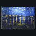 Van Gogh's Most popular paintings Wrapping Paper Sheets<br><div class="desc">Three of Van Gogh's most beloved paintings: Starry Night,  Starry Night over the Rhone,  and Cafe Terrace</div>