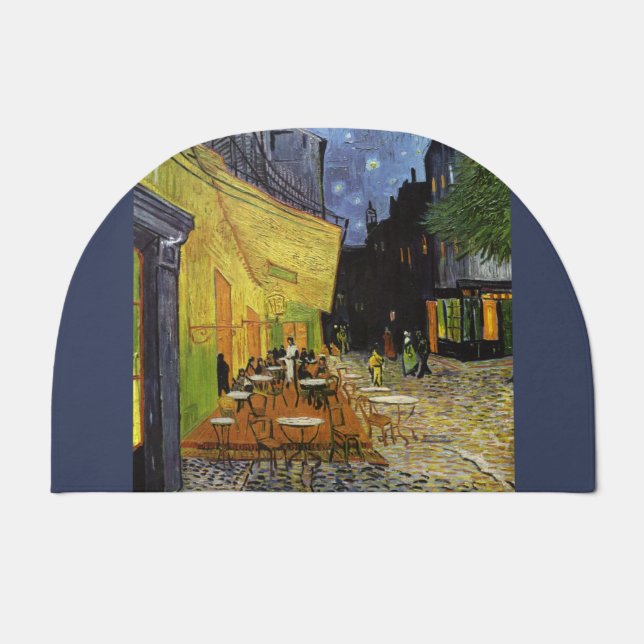 Van Gogh's Night Cafe Doormat (Front)