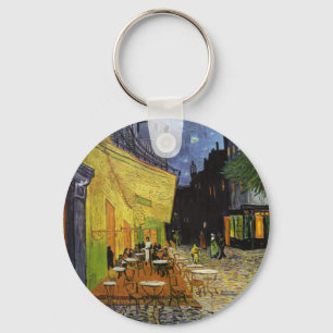 Van Gogh's Night Cafe Keychain