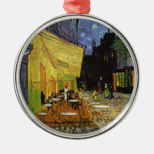 Van Gogh's Night Cafe Metal Ornament