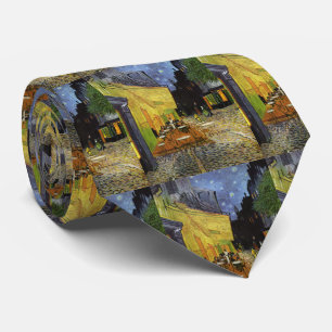 Van Gogh's Night Cafe Neck Tie