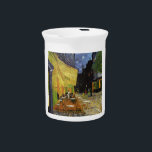 Van Gogh's Night Cafe Pitcher<br><div class="desc">Post-Impressionist Painter Artist Vincent Van Gogh's Great Artworks and Paintings - Cafe Terrace at Night</div>