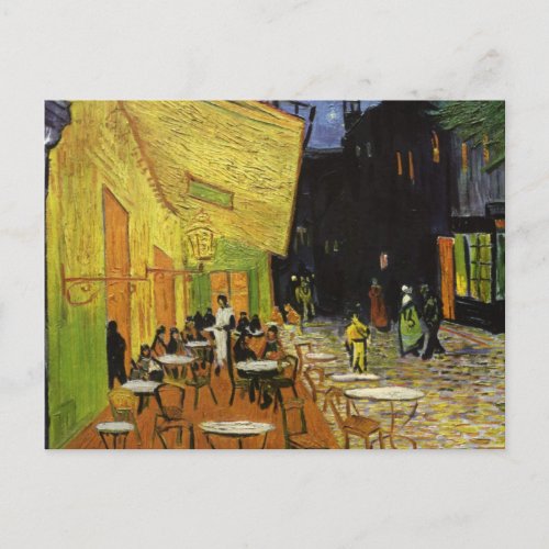 Van Goghs Night Cafe Postcard