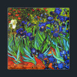 Van Gogh's painting, Irises Magnet<br><div class="desc">Irises,  famous painting by Vincent van Gogh</div>