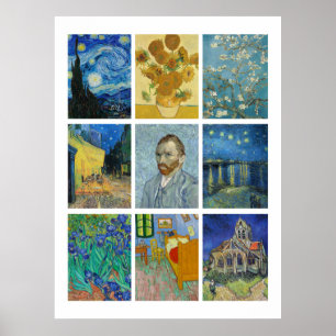 Van Gogh's Paintings Poster