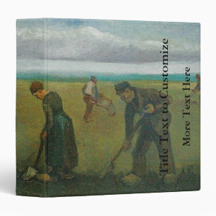 Van Gogh's Peasants or Farmers Planting Potatoes Binder
