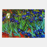 Van Gogh&#39;s popular painting, Irises, Doormat