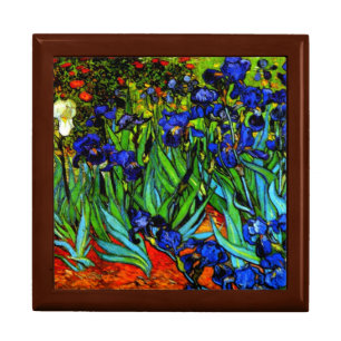 Van Gogh's popular painting, Irises, Gift Box