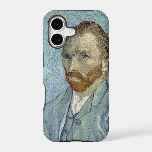 Van Gogh's Self-portrait Iphone Case (Back)