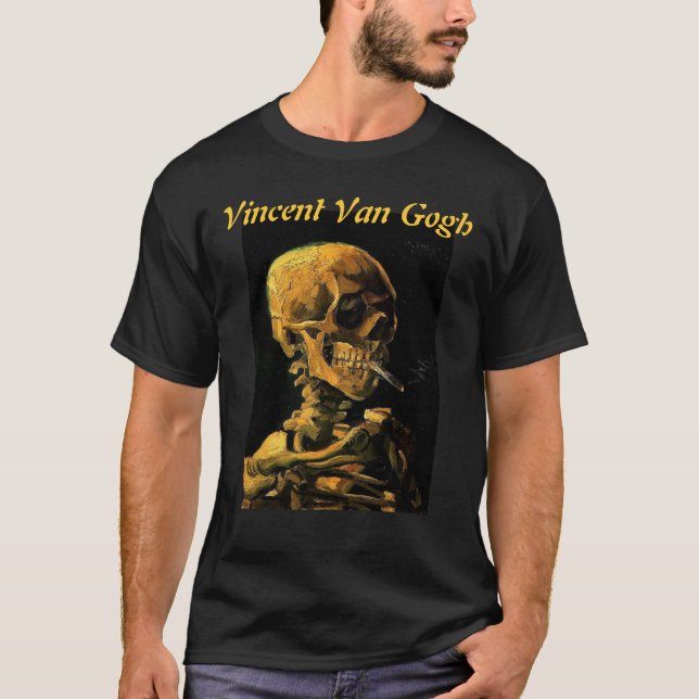 Van Gogh's skeleton Shirt (Front)