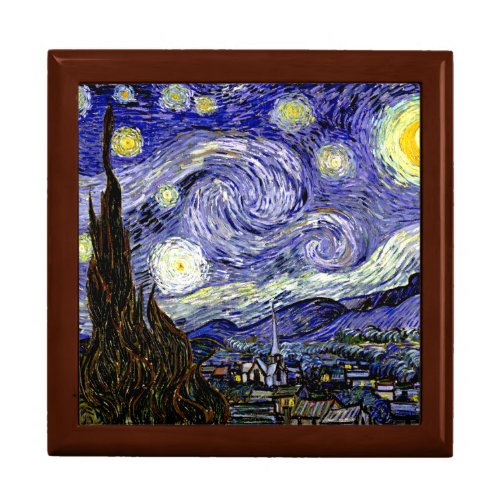 Van Goghs Starry Night 1889 Gift Box