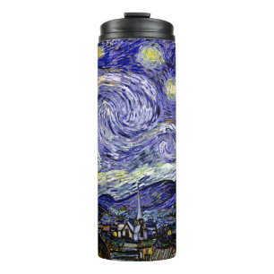 Van Gogh's Starry Night, 1889 Thermal Tumbler