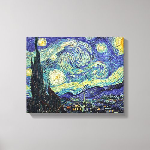 Van Goghs Starry Night Canvas Print