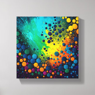 Van Gogh's Starry Night - Dot Art Wall Art
