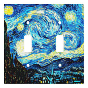 Van Gogh's Starry Night Light Switch Cover
